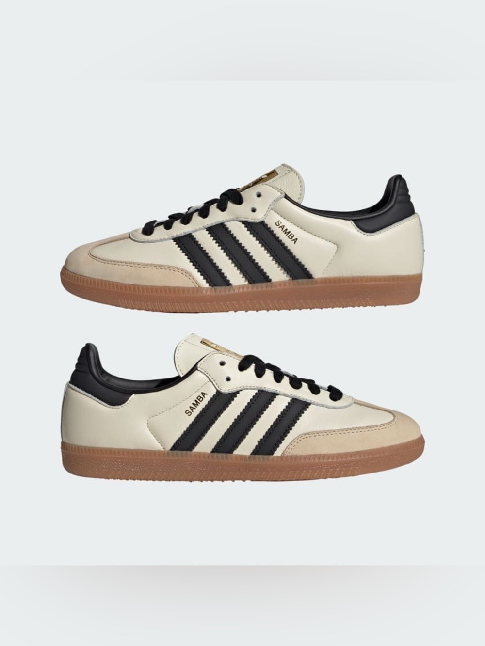 NEW Adidas Samba OG Women’s size 6 Black/Cream - Picture 7 of 11